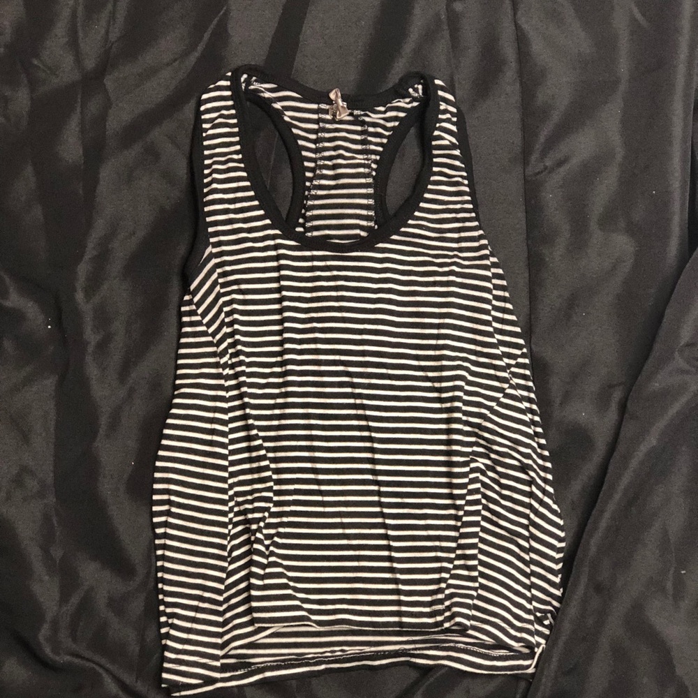 Striped crop top